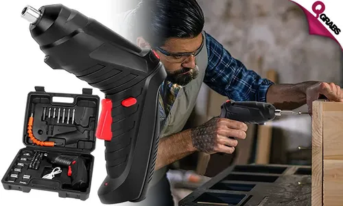 Cordless Rechargeable Screwdriver!